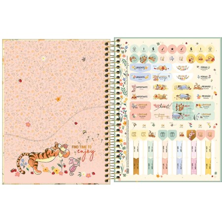 Foto ilustrativa Planner Espiral 17,7 x 24 cm Pooh 2026
