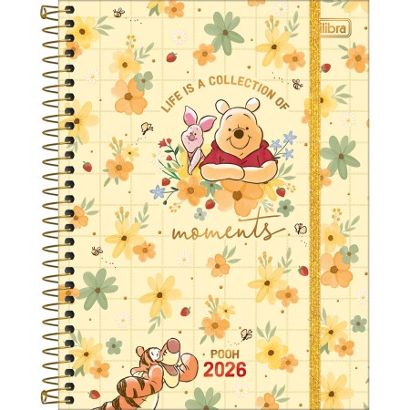 Foto ilustrativa Planner Espiral 17,7 x 24 cm Pooh 2026