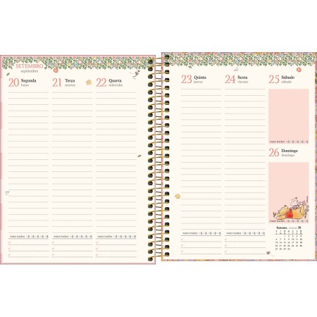 Foto ilustrativa Planner Espiral 17,7 x 24 cm Pooh 2027