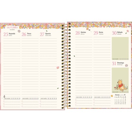 Foto ilustrativa Planner Espiral 17,7 x 24 cm Pooh 2027