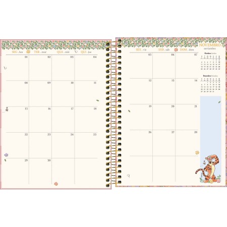 Foto ilustrativa Planner Espiral 17,7 x 24 cm Pooh 2027