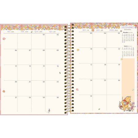 Foto ilustrativa Planner Espiral 17,7 x 24 cm Pooh 2027