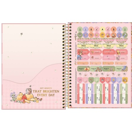 Foto ilustrativa Planner Espiral 17,7 x 24 cm Pooh 2027