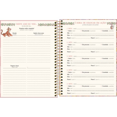Foto ilustrativa Planner Espiral 17,7 x 24 cm Pooh 2027