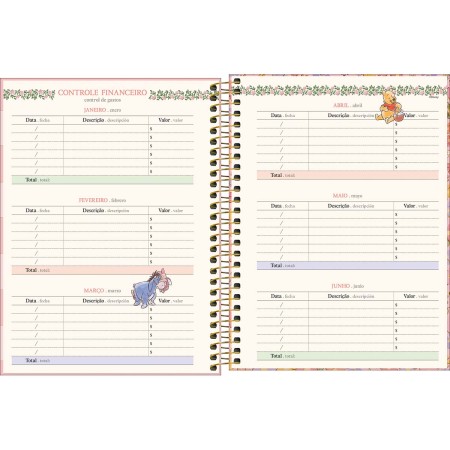 Foto ilustrativa Planner Espiral 17,7 x 24 cm Pooh 2027