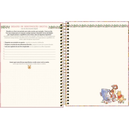 Foto ilustrativa Planner Espiral 17,7 x 24 cm Pooh 2027