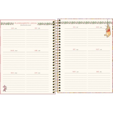 Foto ilustrativa Planner Espiral 17,7 x 24 cm Pooh 2027