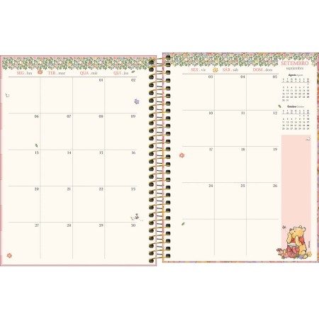 Foto ilustrativa Planner Espiral 17,7 x 24 cm Pooh 2027