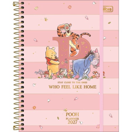 Foto ilustrativa Planner Espiral 17,7 x 24 cm Pooh 2027