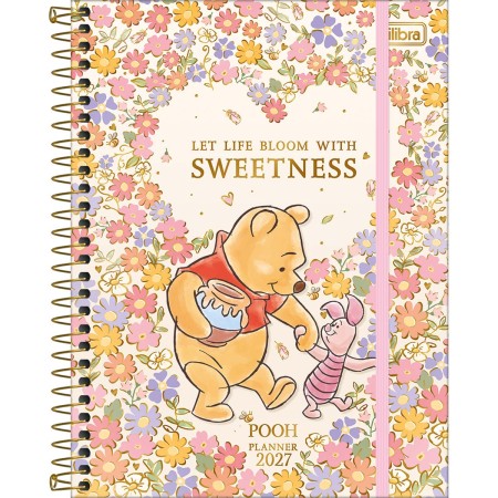 Foto ilustrativa Planner Espiral 17,7 x 24 cm Pooh 2027