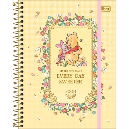 Foto ilustrativa Planner Espiral 17,7 x 24 cm Pooh 2027