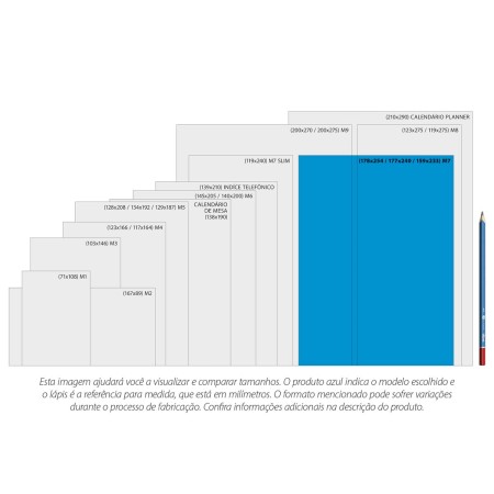 Foto ilustrativa Planner Espiral 17,7 x 24 cm Prátika 2026