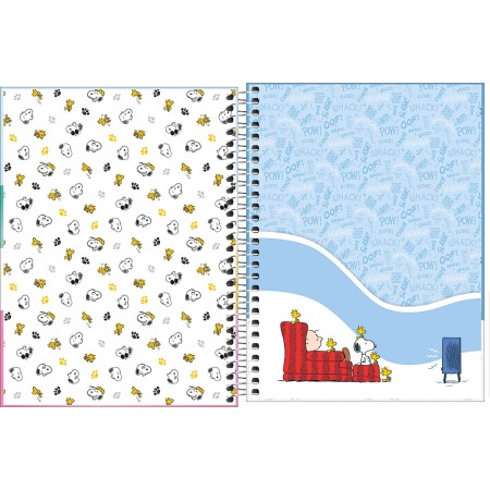 Foto ilustrativa Planner Espiral 17,7 x 24 cm Snoopy 2026
