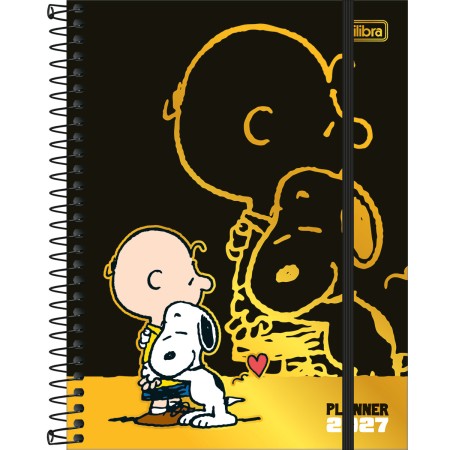 Foto ilustrativa Planner Espiral 17,7 x 24 cm Snoopy 2027
