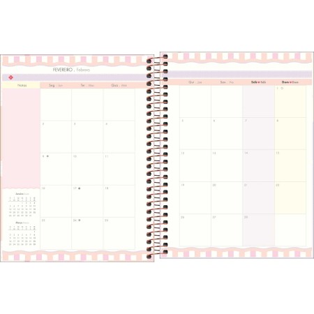 Foto ilustrativa Planner Espiral 17,7 x 24 cm Soho 90 G 2026