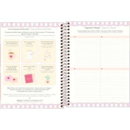 Foto ilustrativa Planner Espiral 17,7 x 24 cm Soho 90 G 2026