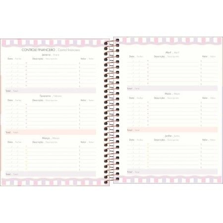 Foto ilustrativa Planner Espiral 17,7 x 24 cm Soho 90 G 2026