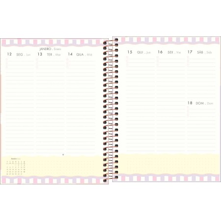 Foto ilustrativa Planner Espiral 17,7 x 24 cm Soho 90 G 2026