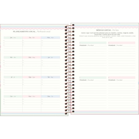 Foto ilustrativa Planner Espiral 17,7 x 24 cm Soho 90 G 2027