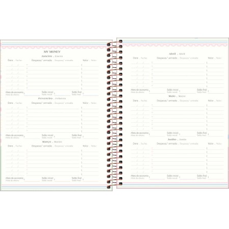 Foto ilustrativa Planner Espiral 17,7 x 24 cm Soho 90 G 2027