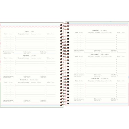 Foto ilustrativa Planner Espiral 17,7 x 24 cm Soho 90 G 2027