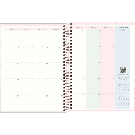 Foto ilustrativa Planner Espiral 17,7 x 24 cm Soho 90 G 2027