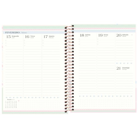 Foto ilustrativa Planner Espiral 17,7 x 24 cm Soho 90 G 2027