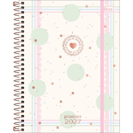 Foto ilustrativa Planner Espiral 17,7 x 24 cm Soho 90 G 2027