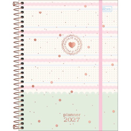 Foto ilustrativa Planner Espiral 17,7 x 24 cm Soho 90 G 2027
