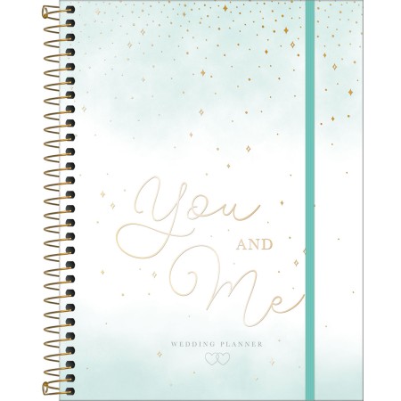 Foto ilustrativa Planner Espiral 17,7 x 24 cm Wedding Permanente