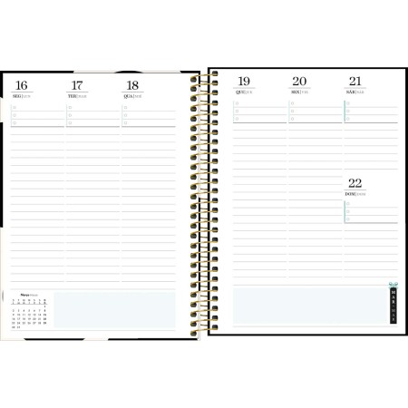 Foto ilustrativa Planner Espiral 17,7 x 24 cm West Village 2026