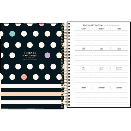 Foto ilustrativa Planner Espiral 17,7 x 24 cm West Village 2026
