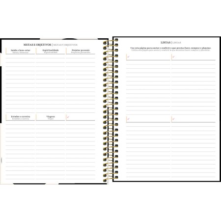 Foto ilustrativa Planner Espiral 17,7 x 24 cm West Village 2026