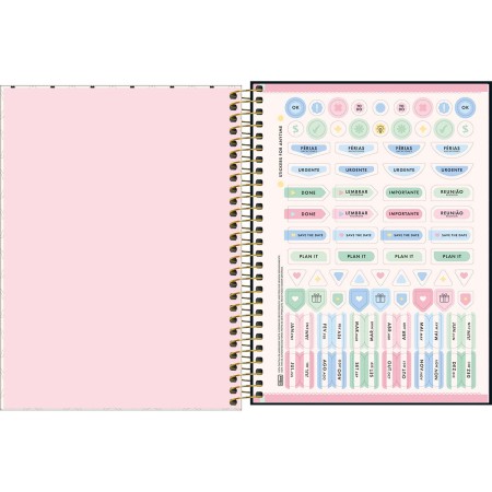 Foto ilustrativa Planner Espiral 17,7 x 24 cm West Village 2027