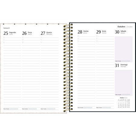 Foto ilustrativa Planner Espiral 17,7 x 24 cm West Village 2027