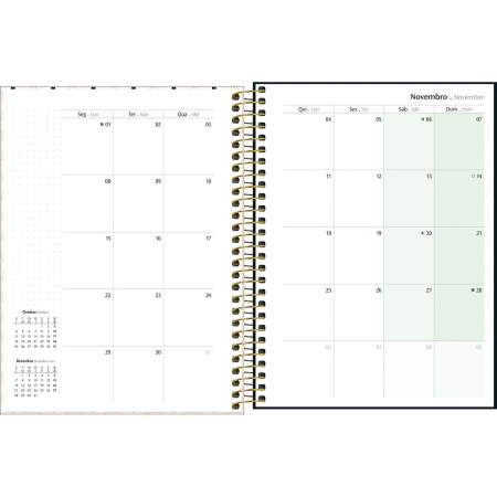 Foto ilustrativa Planner Espiral 17,7 x 24 cm West Village 2027