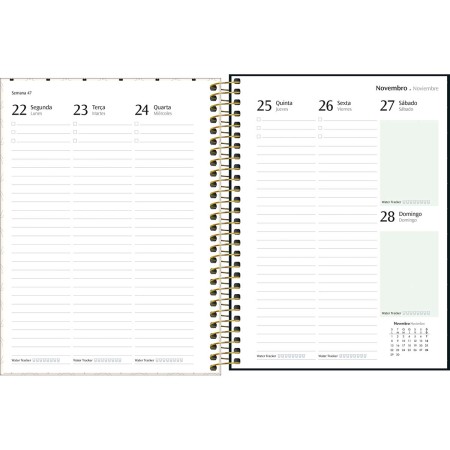 Foto ilustrativa Planner Espiral 17,7 x 24 cm West Village 2027