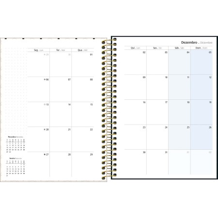 Foto ilustrativa Planner Espiral 17,7 x 24 cm West Village 2027