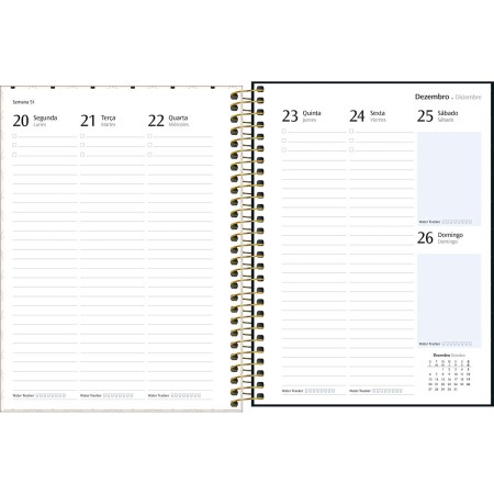 Foto ilustrativa Planner Espiral 17,7 x 24 cm West Village 2027
