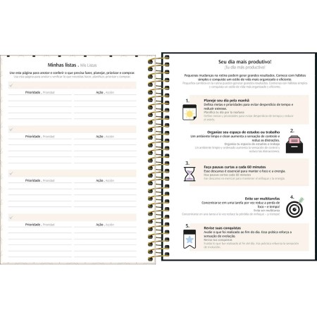 Foto ilustrativa Planner Espiral 17,7 x 24 cm West Village 2027