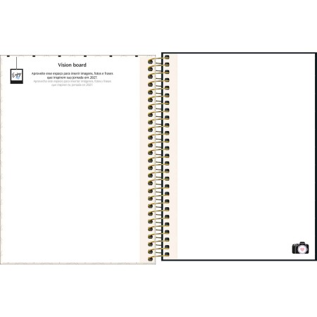 Foto ilustrativa Planner Espiral 17,7 x 24 cm West Village 2027