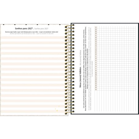 Foto ilustrativa Planner Espiral 17,7 x 24 cm West Village 2027