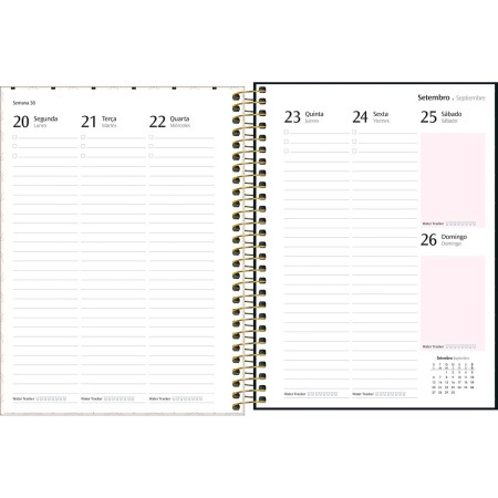Foto ilustrativa Planner Espiral 17,7 x 24 cm West Village 2027