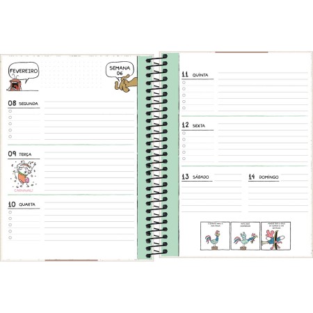 Foto ilustrativa Planner Espiral M7 Rafa Tuma