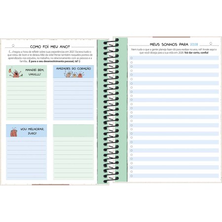 Foto ilustrativa Planner Espiral M7 Rafa Tuma