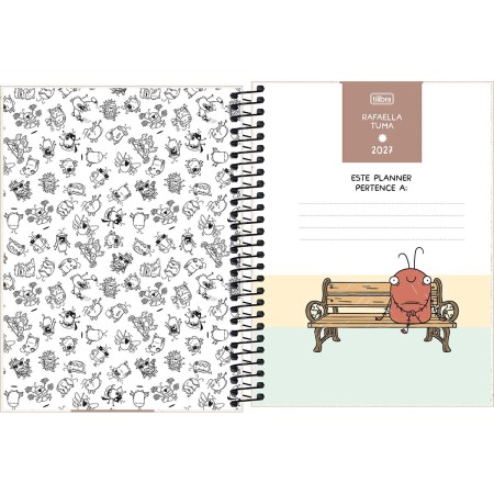 Foto ilustrativa Planner Espiral M7 Rafa Tuma