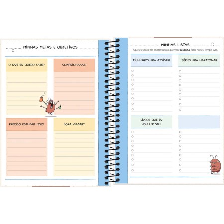 Foto ilustrativa Planner Espiral M7 Rafa Tuma