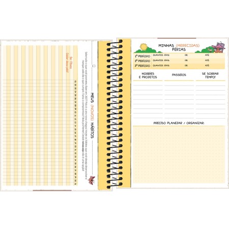 Foto ilustrativa Planner Espiral M7 Rafa Tuma