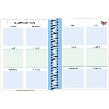 Foto ilustrativa Planner Espiral M7 Rafa Tuma