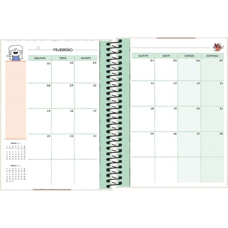 Foto ilustrativa Planner Espiral M7 Rafa Tuma